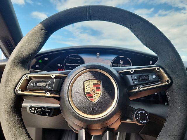 used 2025 Porsche Taycan car, priced at $122,900