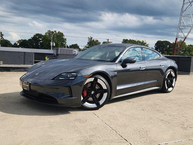 used 2025 Porsche Taycan car, priced at $122,900