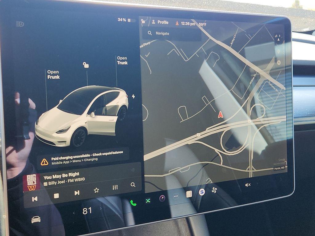 used 2021 Tesla Model Y car, priced at $27,932