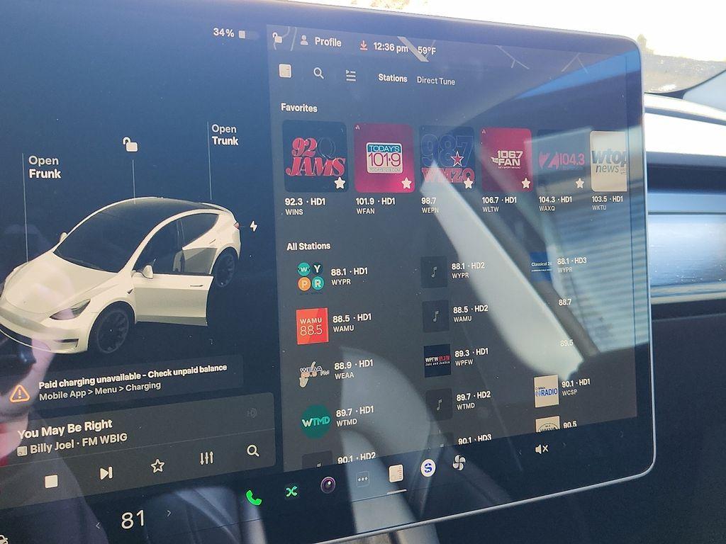 used 2021 Tesla Model Y car, priced at $27,932