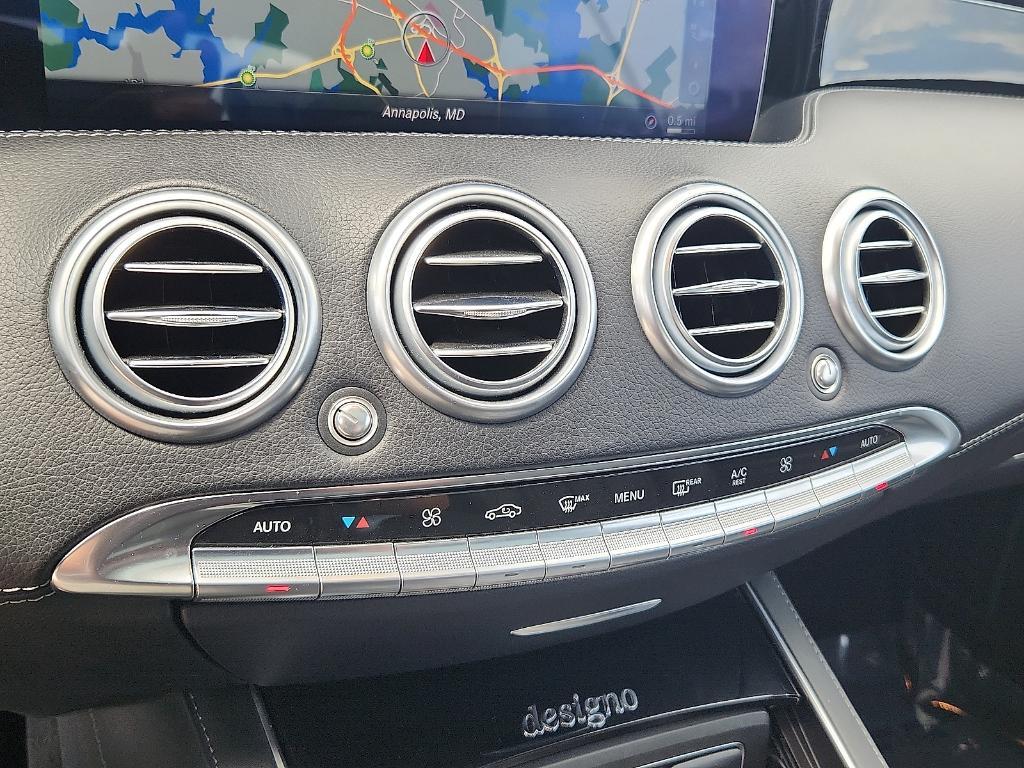 used 2018 Mercedes-Benz S-Class car, priced at $49,499