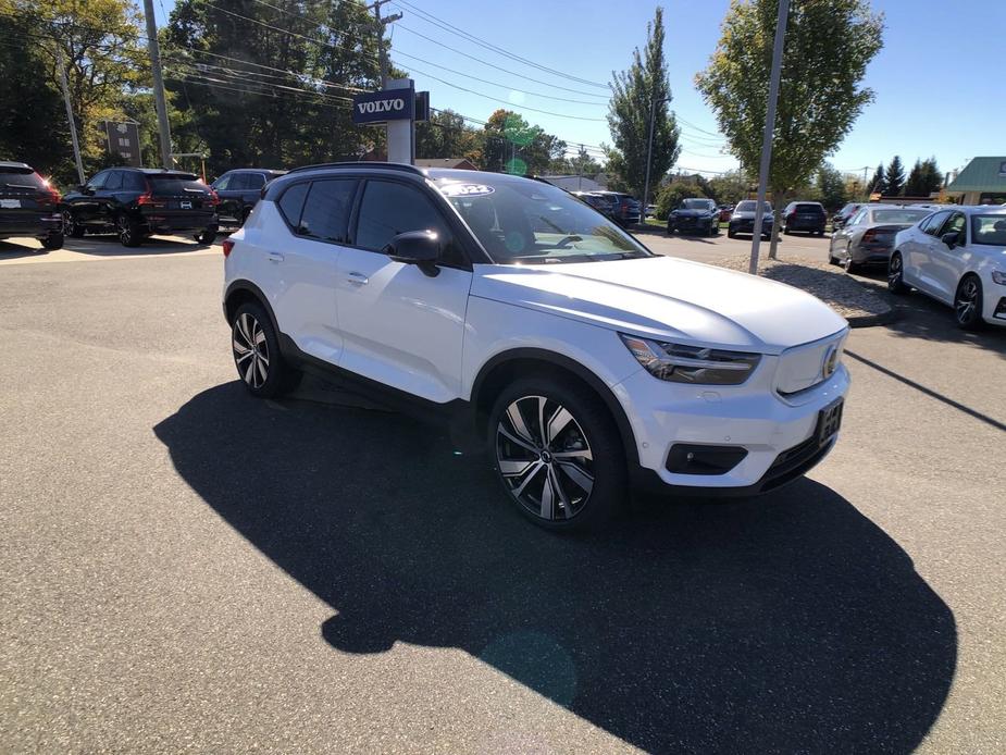 used 2022 Volvo XC40 Recharge Pure Electric car, priced at $29,778