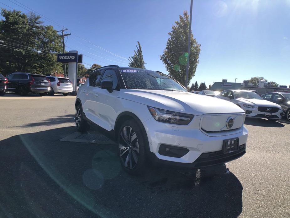 used 2022 Volvo XC40 Recharge Pure Electric car, priced at $28,350