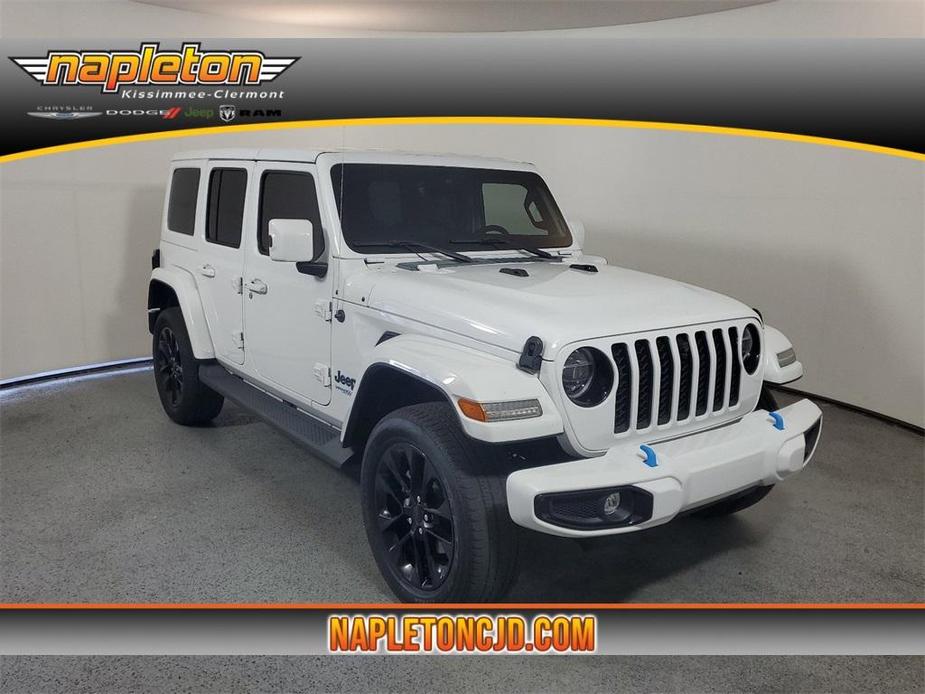 used 2021 Jeep Wrangler Unlimited 4xe car, priced at $40,488