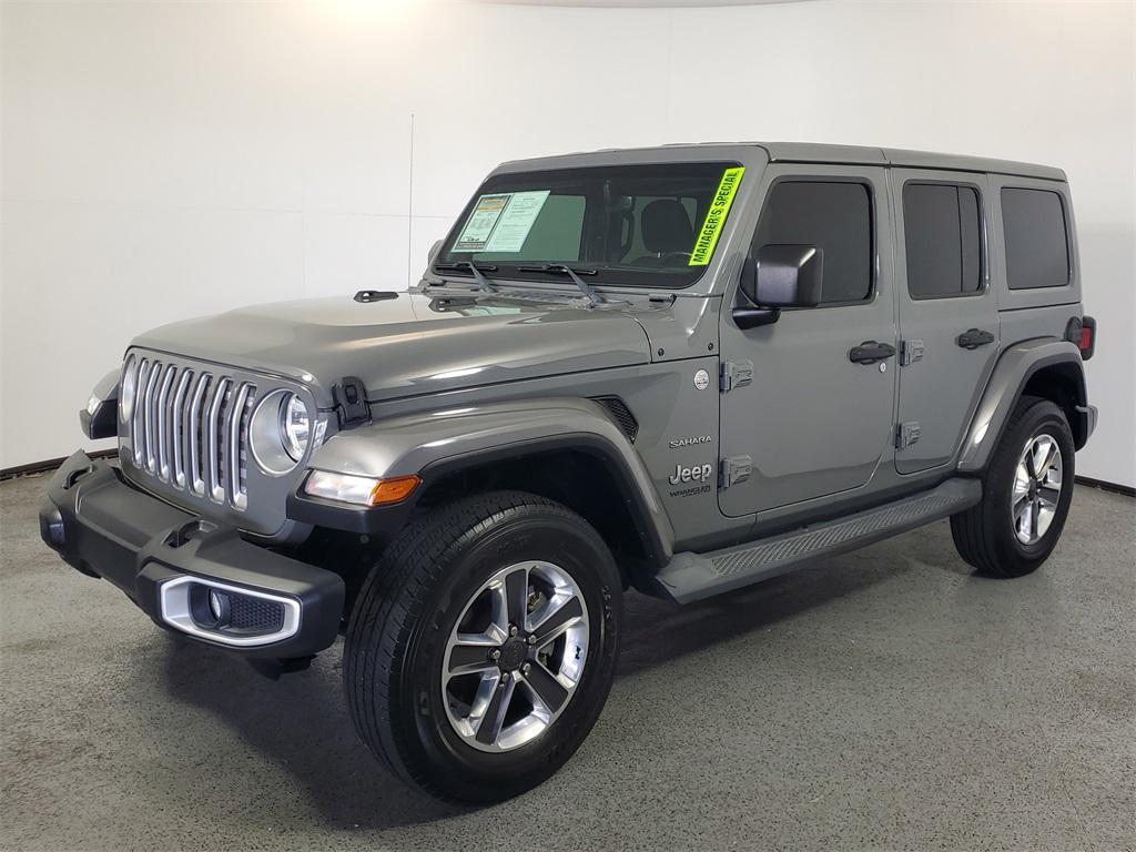 used 2019 Jeep Wrangler Unlimited car, priced at $22,188