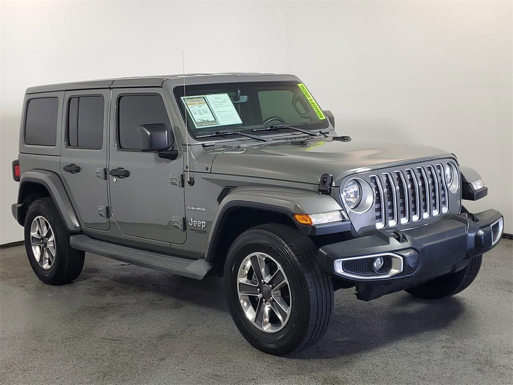 used 2019 Jeep Wrangler Unlimited car, priced at $22,188