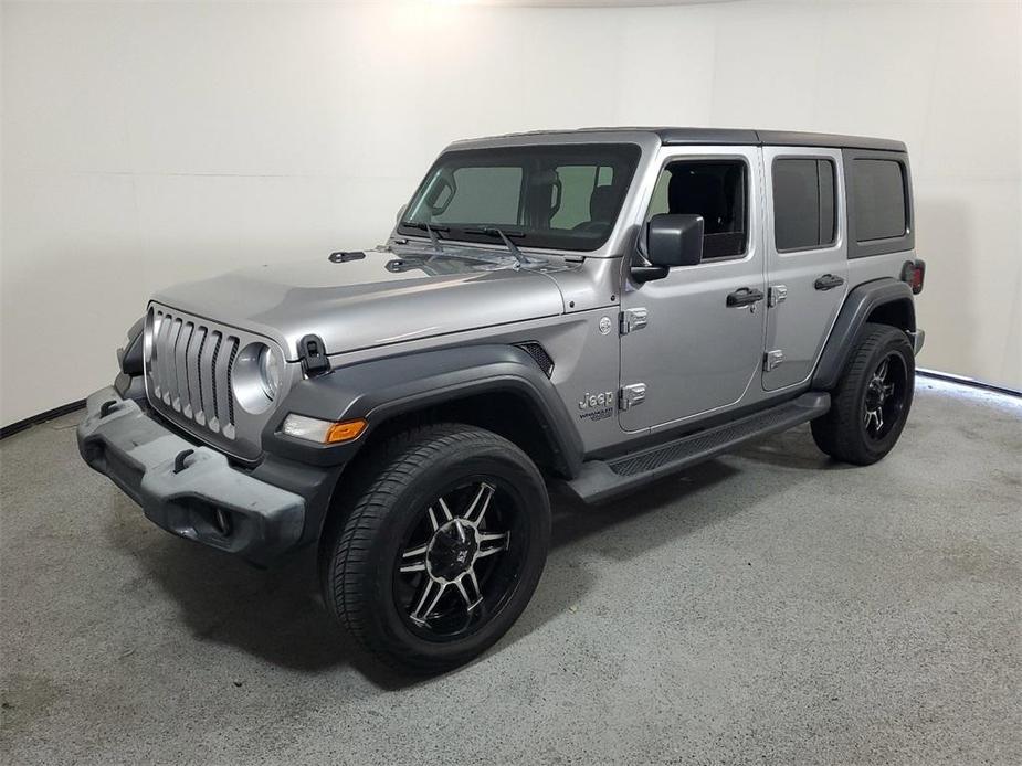 used 2018 Jeep Wrangler Unlimited car, priced at $26,388