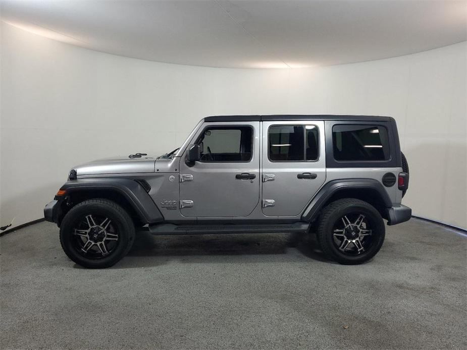 used 2018 Jeep Wrangler Unlimited car, priced at $26,388