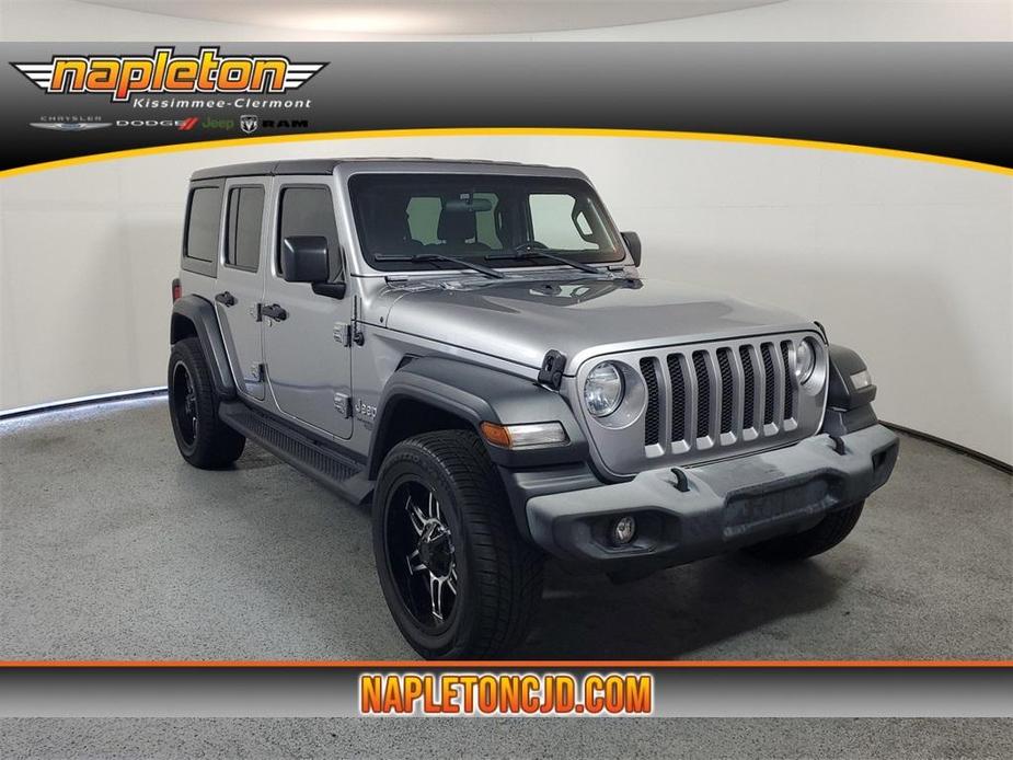 used 2018 Jeep Wrangler Unlimited car, priced at $27,388