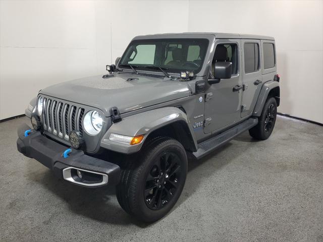 used 2021 Jeep Wrangler Unlimited 4xe car, priced at $28,988