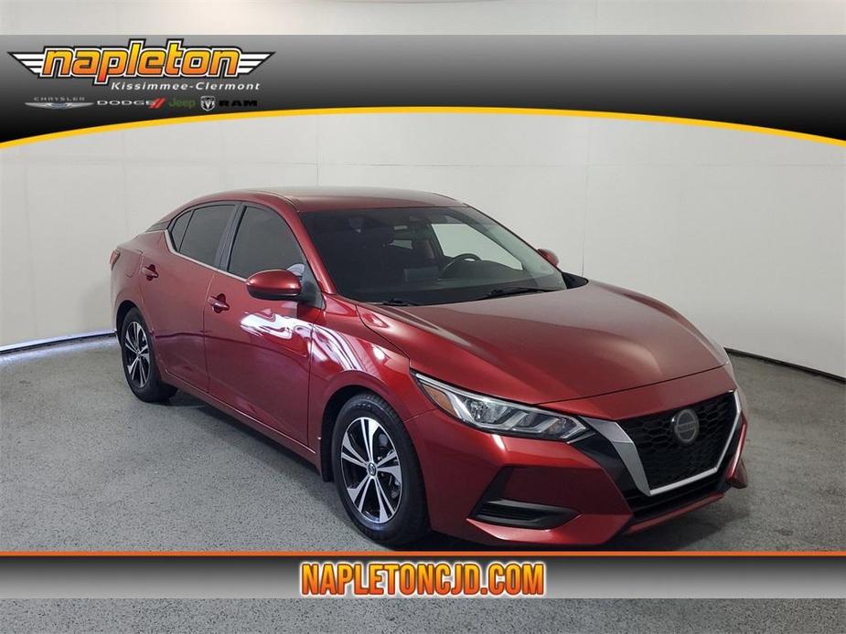 used 2021 Nissan Sentra car, priced at $15,188
