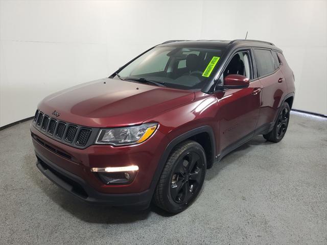 used 2021 Jeep Compass car, priced at $13,688