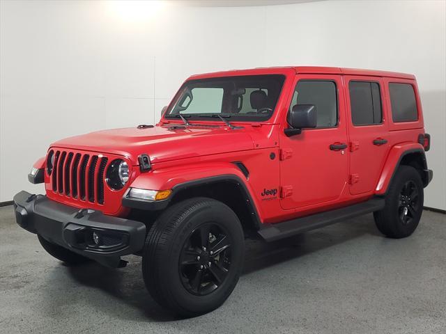 used 2021 Jeep Wrangler Unlimited car, priced at $30,788