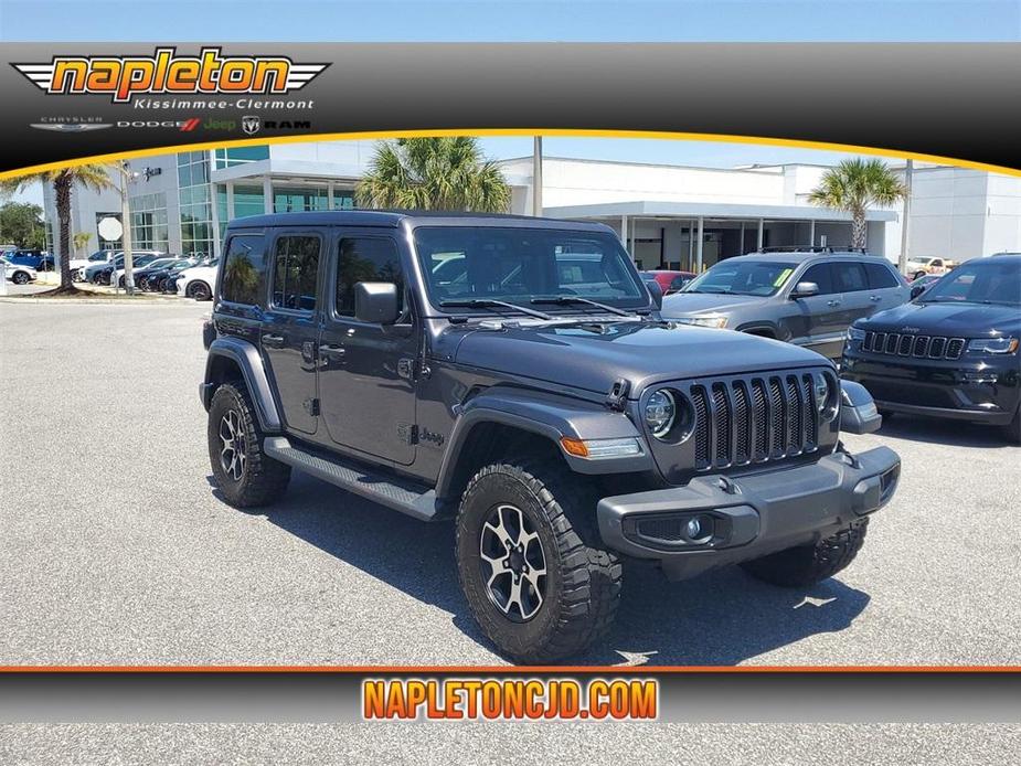 used 2020 Jeep Wrangler Unlimited car, priced at $35,288