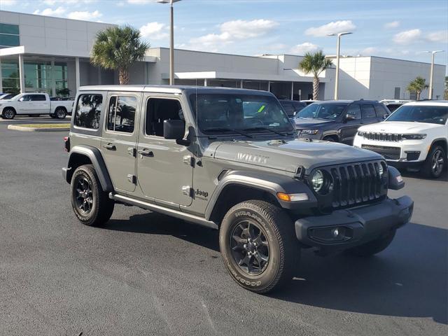 used 2021 Jeep Wrangler car, priced at $28,788