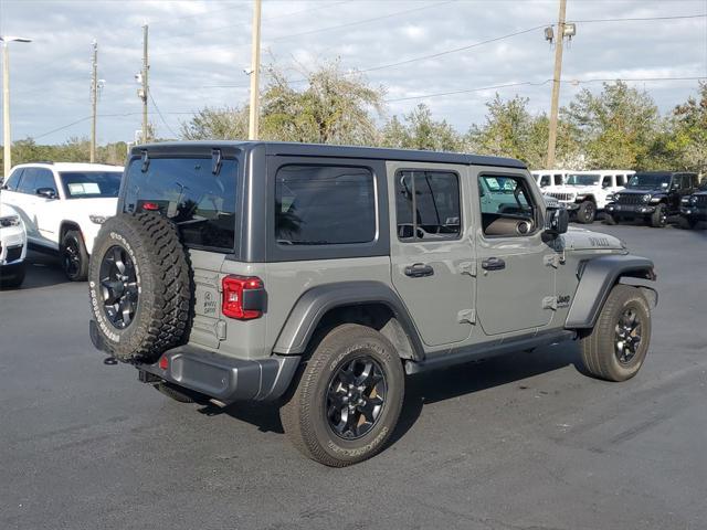 used 2021 Jeep Wrangler car, priced at $28,788