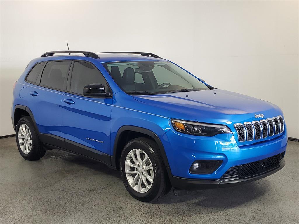 used 2022 Jeep Cherokee car, priced at $21,488