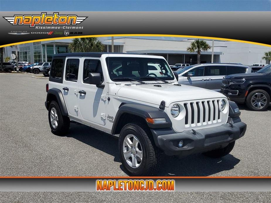 used 2020 Jeep Wrangler Unlimited car, priced at $30,488