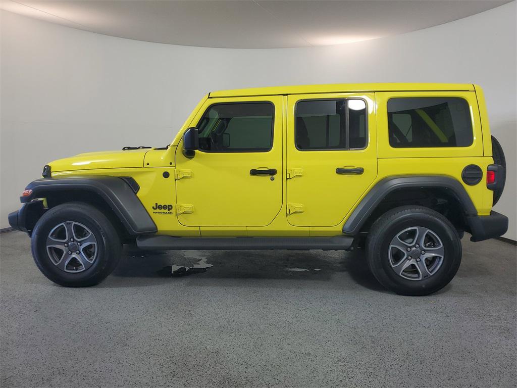 used 2022 Jeep Wrangler Unlimited car, priced at $28,388