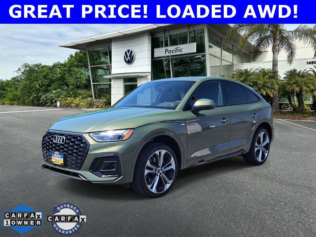 used 2023 Audi Q5 car, priced at $43,900