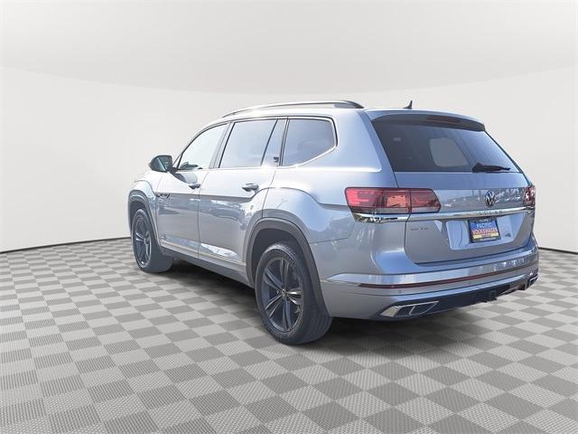 used 2021 Volkswagen Atlas car, priced at $30,480