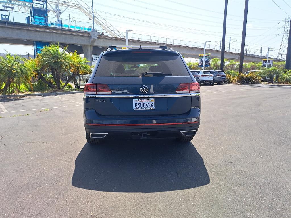 used 2021 Volkswagen Atlas car, priced at $24,990