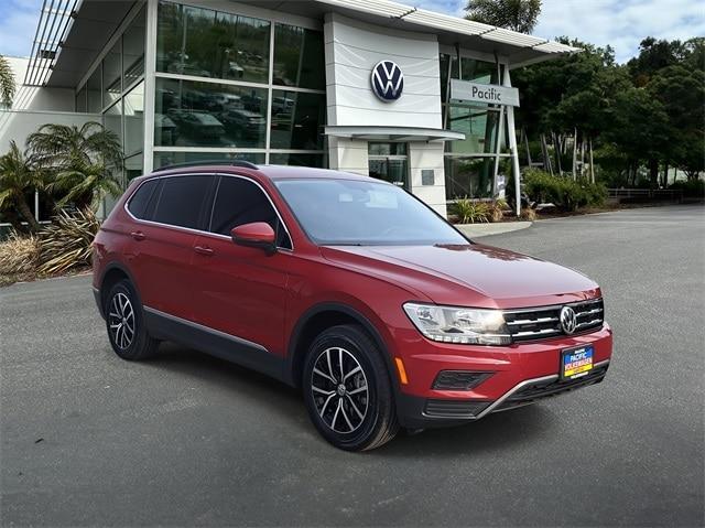 used 2021 Volkswagen Tiguan car, priced at $19,500