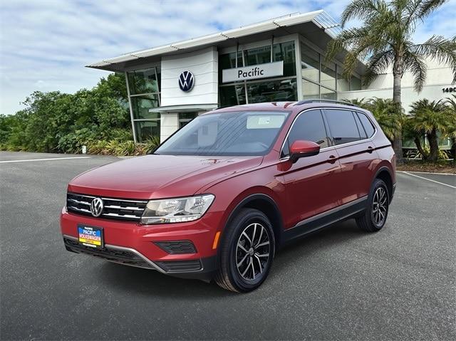 used 2021 Volkswagen Tiguan car, priced at $19,500