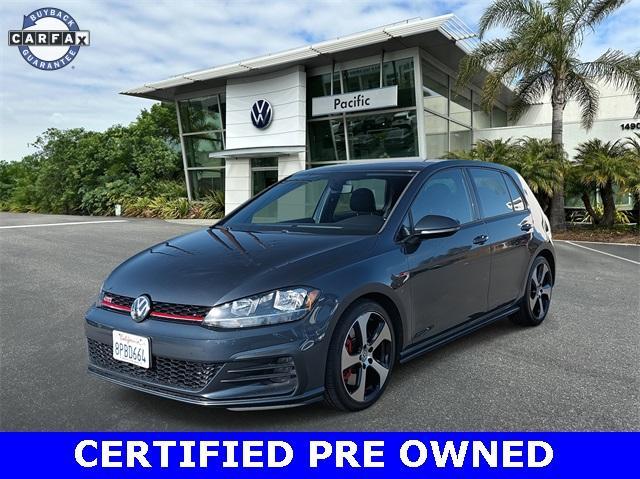 used 2019 Volkswagen Golf GTI car, priced at $21,900