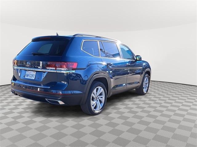 used 2021 Volkswagen Atlas car, priced at $24,850