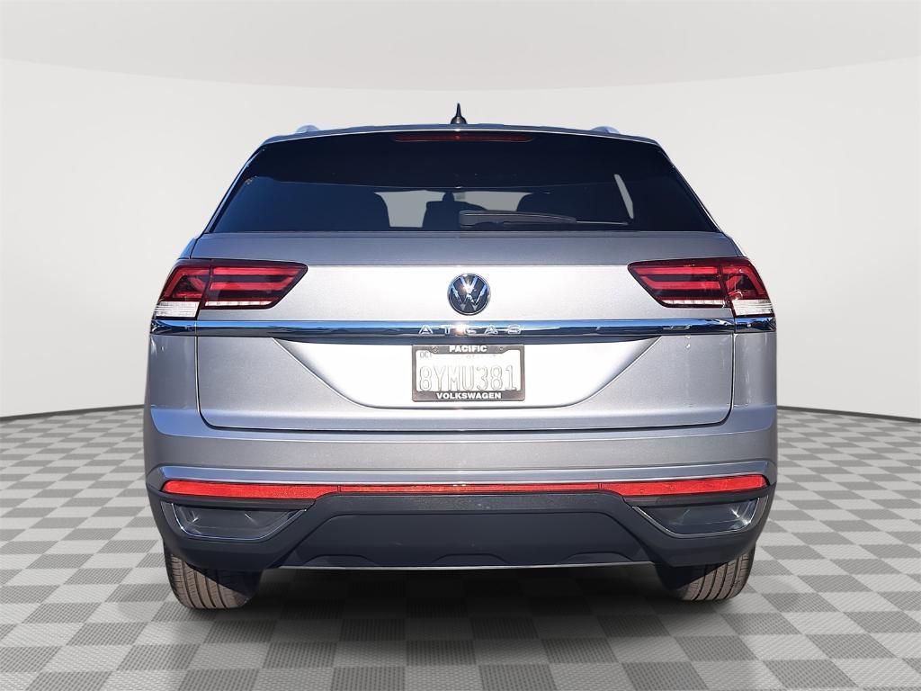 used 2021 Volkswagen Atlas Cross Sport car, priced at $18,500