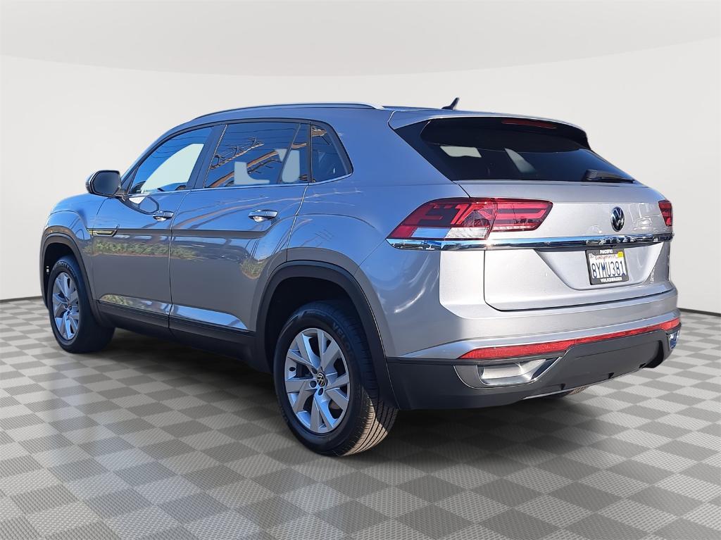 used 2021 Volkswagen Atlas Cross Sport car, priced at $18,500