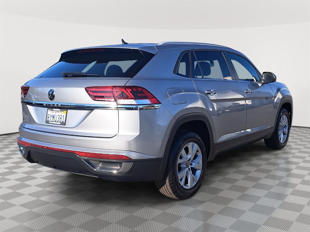 used 2021 Volkswagen Atlas Cross Sport car, priced at $18,500