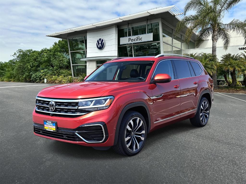 used 2021 Volkswagen Atlas car, priced at $34,900