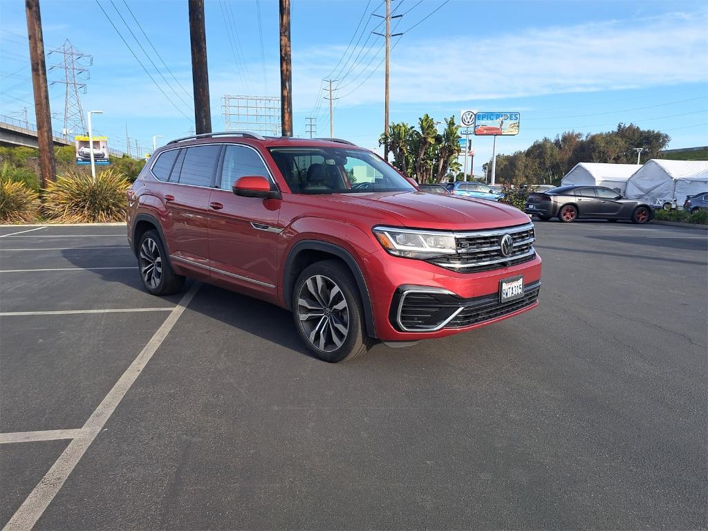 used 2021 Volkswagen Atlas car, priced at $36,700