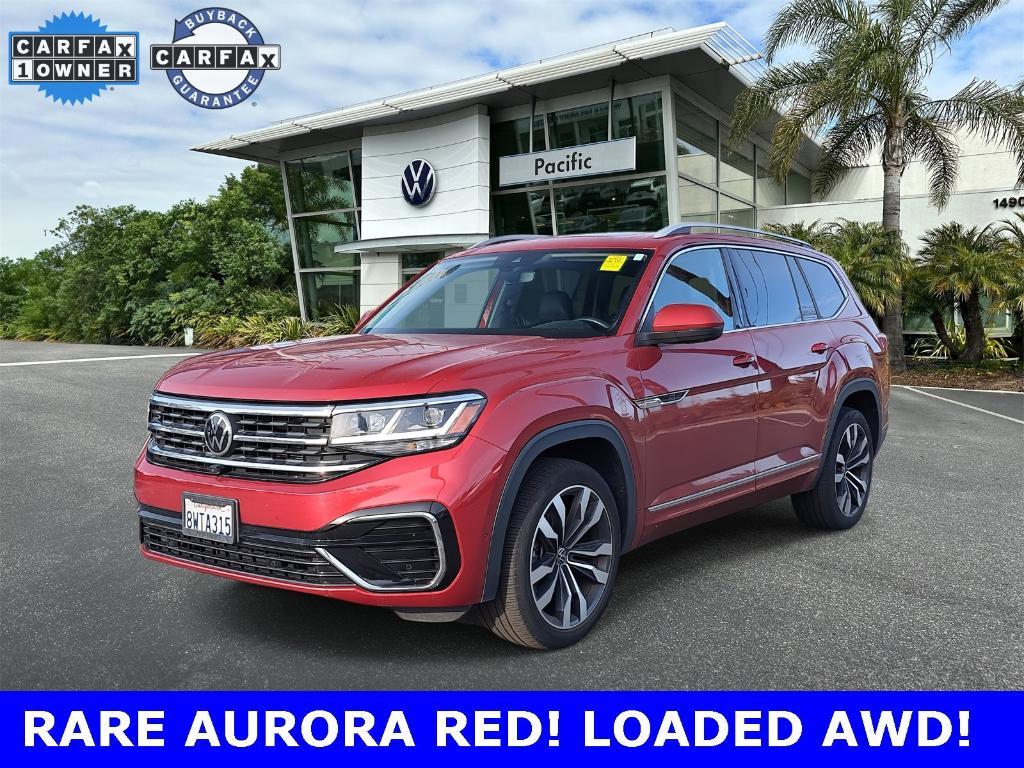 used 2021 Volkswagen Atlas car, priced at $35,020