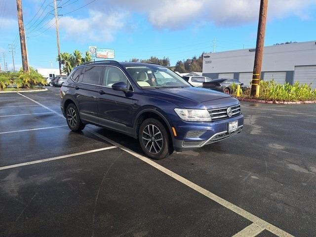 used 2021 Volkswagen Tiguan car, priced at $18,000