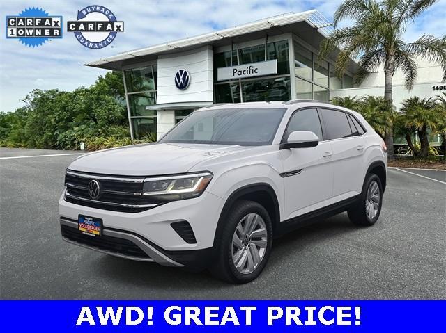 used 2021 Volkswagen Atlas Cross Sport car, priced at $25,940