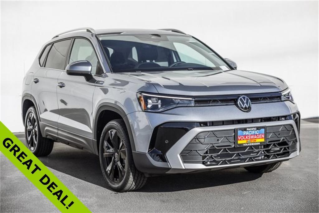 new 2025 Volkswagen Taos car, priced at $29,216