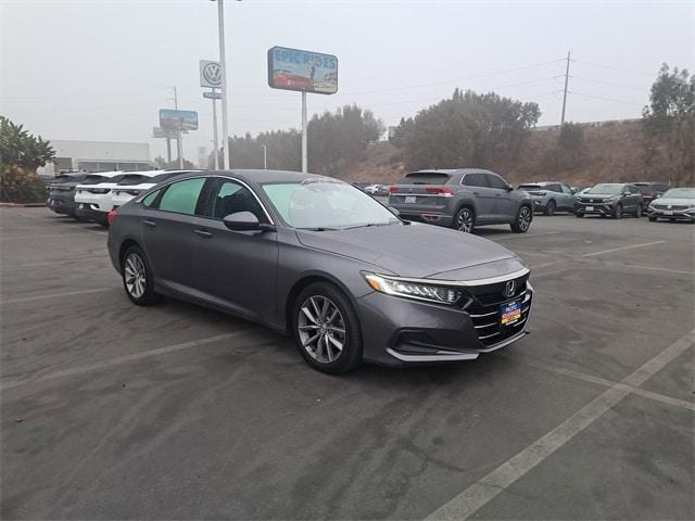 used 2021 Honda Accord car, priced at $21,590