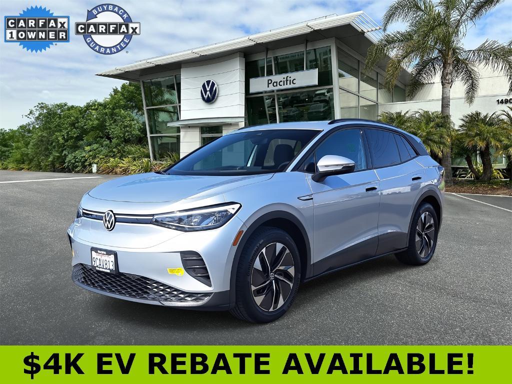 used 2022 Volkswagen ID.4 car, priced at $23,500