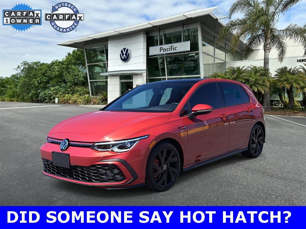 used 2022 Volkswagen Golf GTI car, priced at $28,800