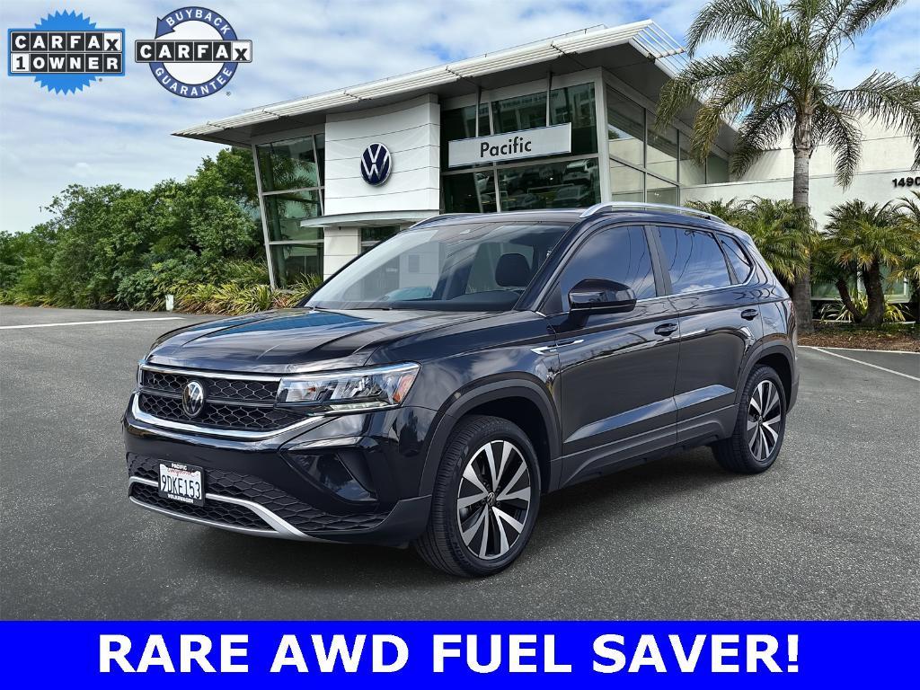 used 2023 Volkswagen Taos car, priced at $25,600