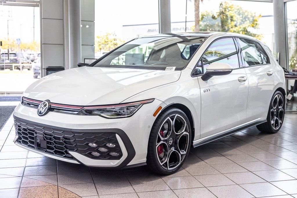 new 2025 Volkswagen Golf GTI car, priced at $42,983