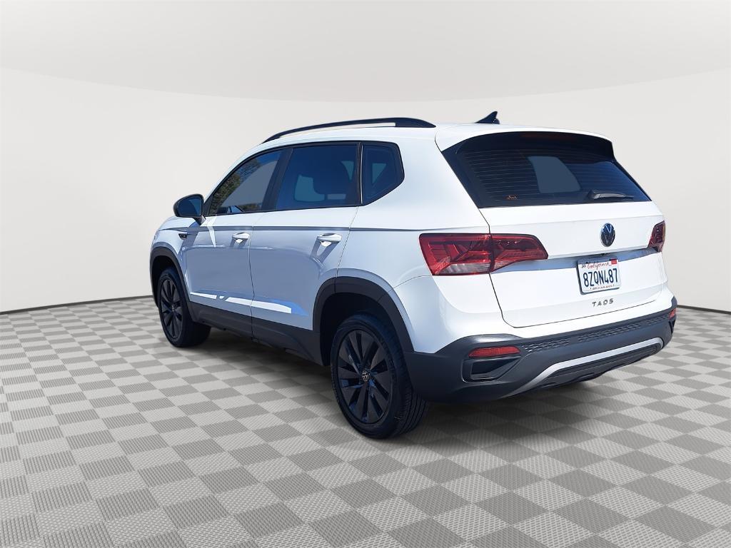 used 2022 Volkswagen Taos car, priced at $18,500