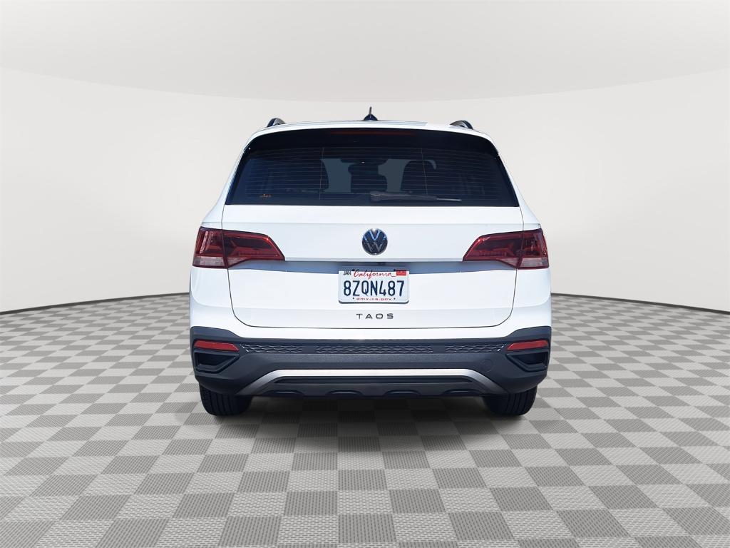 used 2022 Volkswagen Taos car, priced at $18,500