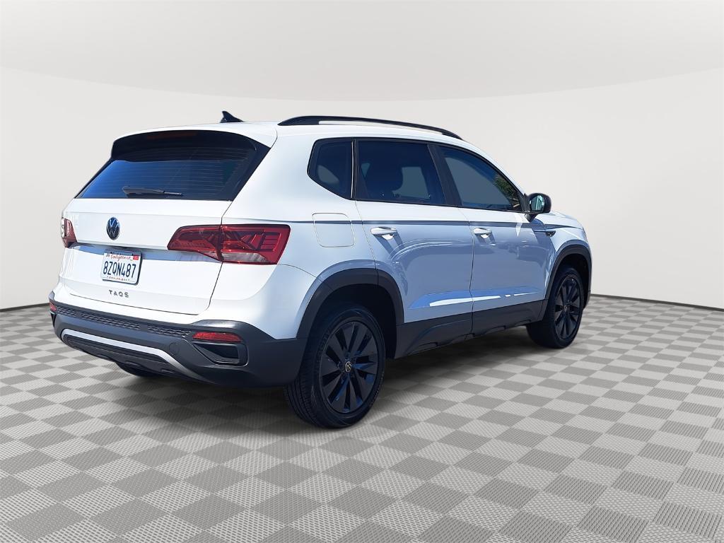 used 2022 Volkswagen Taos car, priced at $18,500
