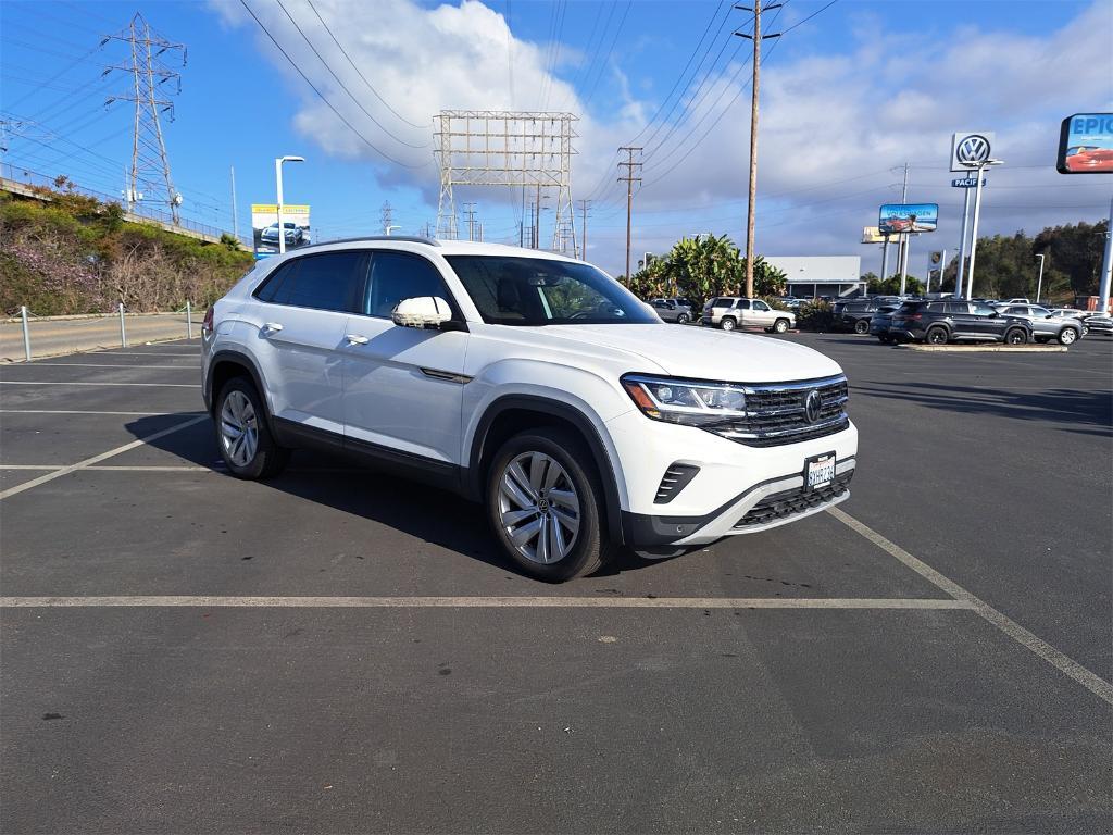 used 2021 Volkswagen Atlas Cross Sport car, priced at $28,000