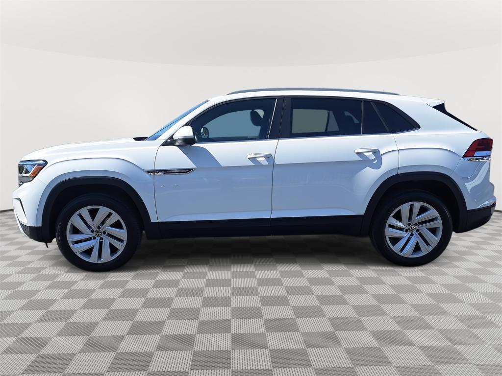 used 2021 Volkswagen Atlas Cross Sport car, priced at $25,200