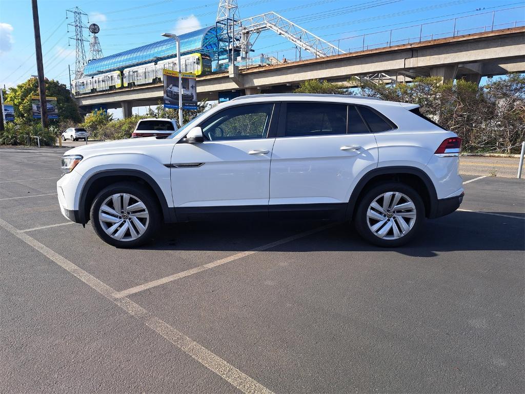 used 2021 Volkswagen Atlas Cross Sport car, priced at $28,000